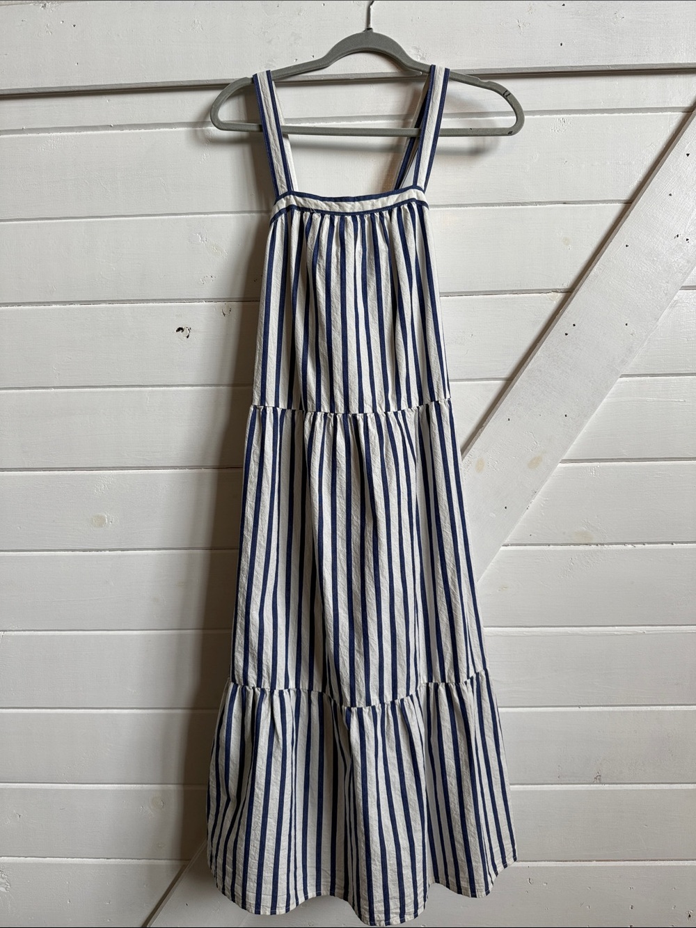 Blue and White Striped Universal Threads dress M